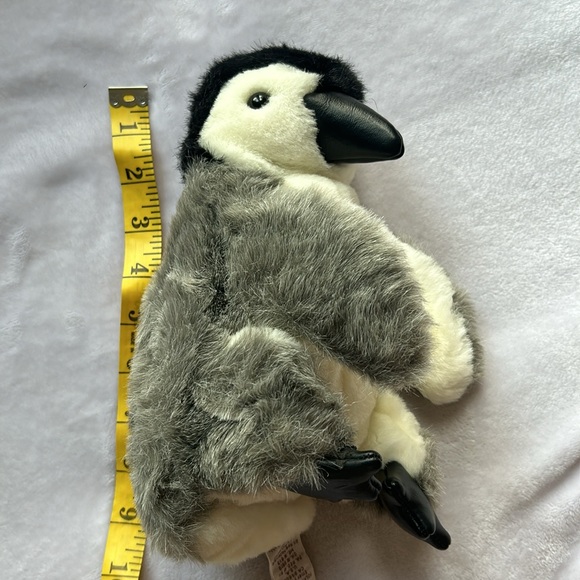 Folktails- Penguin Hand Puppet- preowned some wear- cute school Arctic - Picture 11 of 11
